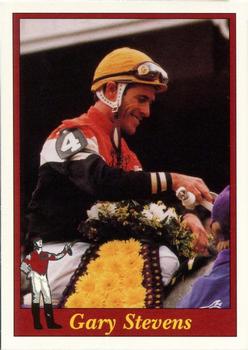1995 Jockey Star #192 Gary Stevens Front